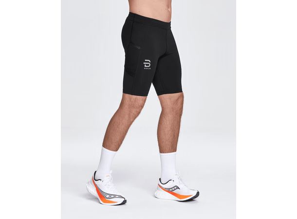 Dæhlie M Tights Athlete 10` 2.0 M Kort og lett tights for til trening - Bl 